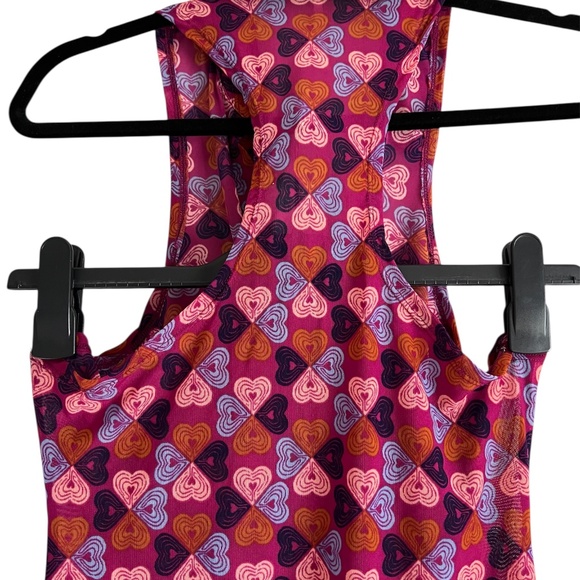 “Free People” love is here as a Sheer sleeveless top with ruching - Picture 6 of 10